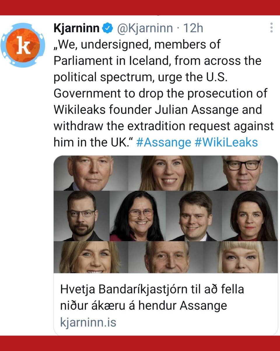 Dr_LCorredor's tweet photo. Pay attention @POTUS @MoJGovUK @US_DOJ :

MPs from:
Iceland
Greece
UK
Italy
Australia
Germany

Are demanding that you #DropTheCharges and withdraw the request for Extradition of WikiLeaks founder Julian #Assange . Especially, now that your #FBI key witness #recanted his testimony https://t.co/YxLbURlObY
