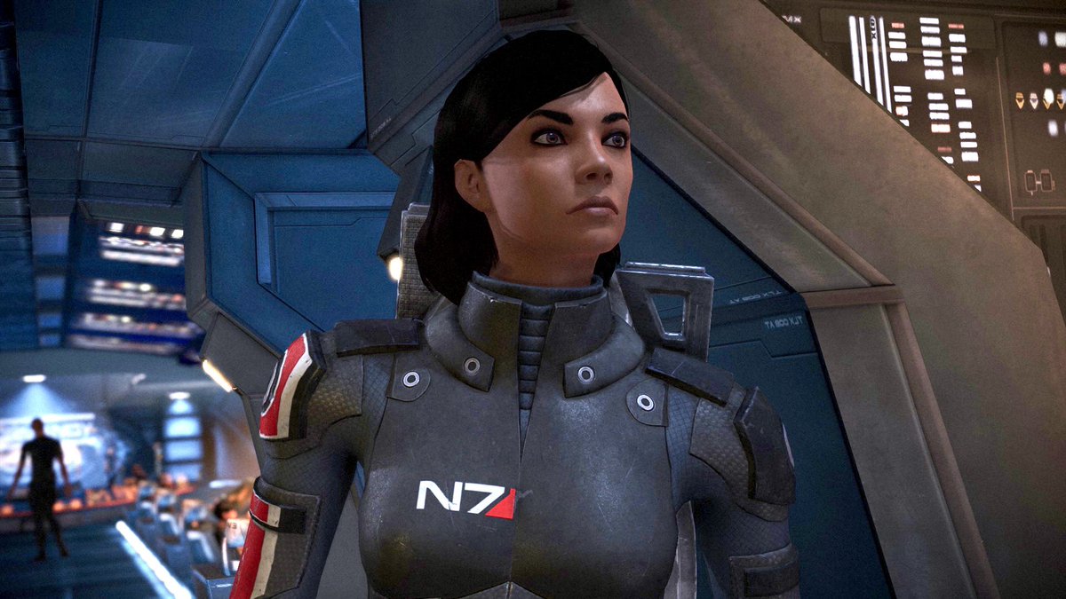 SnaggleSprout's tweet photo. @jhaletweets Commander Shepard, you are my hero. I’ve been having a stressful time at work and your video made me feel better. You are so inspirational and helped me see a different perspective to focus on the positive instead of the negative. Thank you so much, I love you. ❤️ https://t.co/gXtxvpgngk