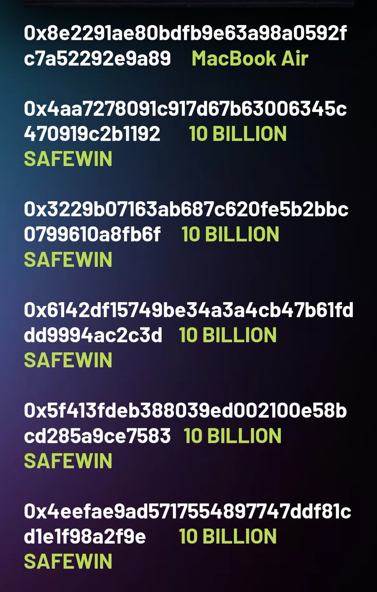 Congratulations to our lucky winners!

Live video is available on our website 🤑

safewin.org 
#safewin #jointherevolution