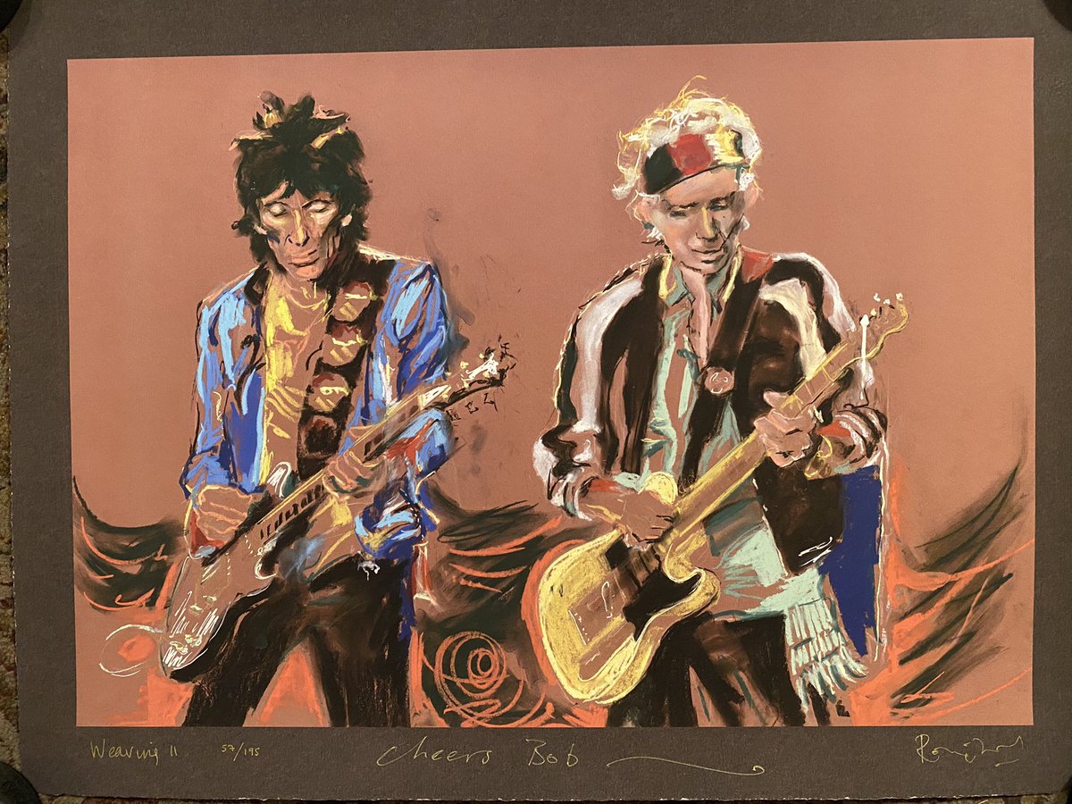 This came from Ronnie Wood in England yesterday. Will the Stones play Vancouver in the next year?