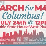 Imagen del comienzo del Tweet: Columbus, OH # M4M4All #Medicareforall