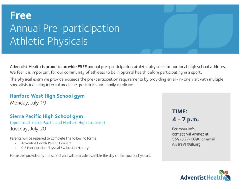 HWHS_Softball's tweet photo. Almost that time again! Don’t miss out on the opportunity of free physicals. This goes for ALL sport seasons (fall, winter, &amp; spring). 🤍 https://t.co/24rvLluya0