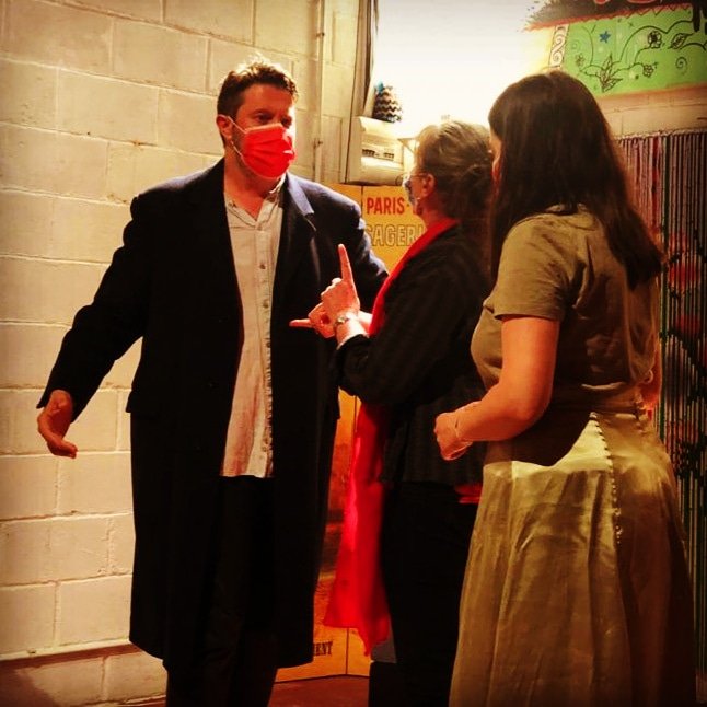 LyesMuss's tweet image. Quand une spectatrice reprend l'Antigone de Sophocle et trouve d'autres arguments pour s'opposer à Créon...
C'est aussi ça, le #ThéâtreForum avec @Mecanic_Instant !
Un immense merci à La @Ress_LaMine nous avoir accueilli pour cette soirée

#ÉducationPopulaire #Improvisation