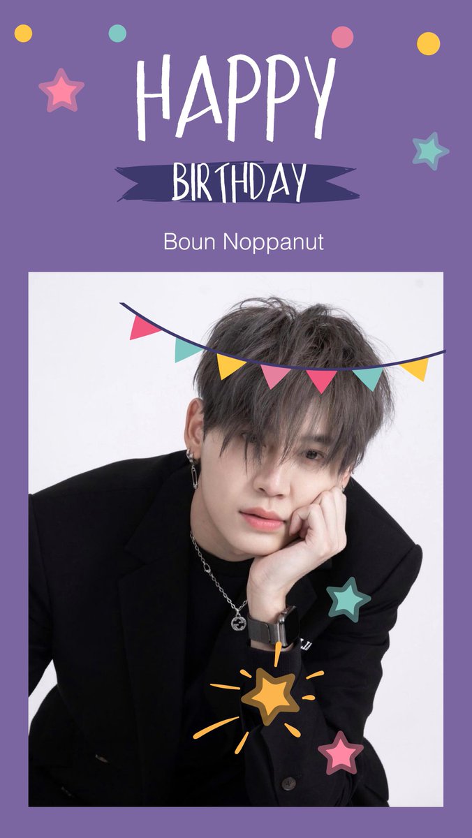 Happy Birthday ขอให้บุ๋นมีความสุขมาก ๆ นะ ขอให้สุขสมหวังในทุกๆสิ่ง มีคนรักเพิ่มขึ้นเยอะๆๆ ❤️
#HAPPY26THBOUNBIRTHDAY 
#bb0un