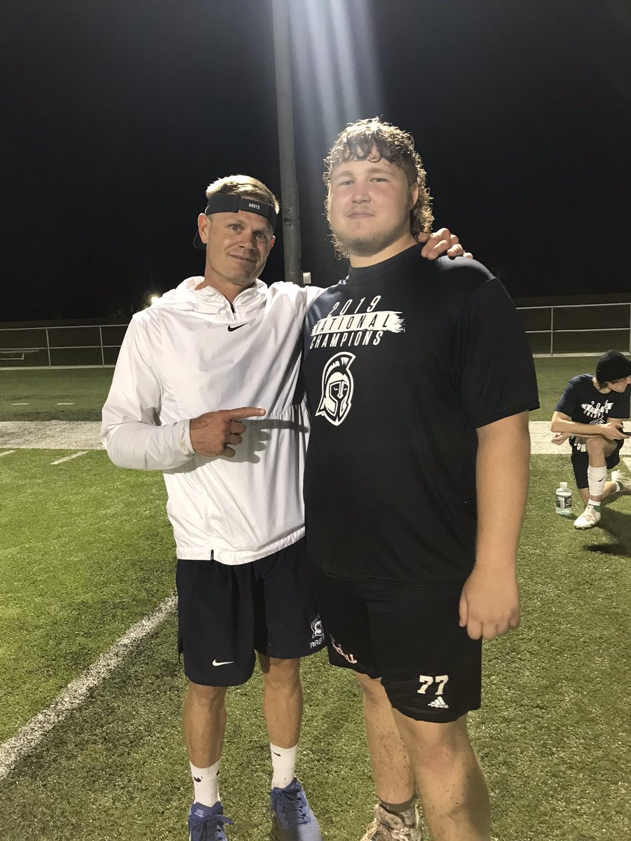 _realbarron73's tweet photo. Huge shoutout to @Coach_Hoff_UWF for the invite and letting me visit the facilities! Wonderful camp and can’t wait to be back! @UWFFootball https://t.co/QG3iHatWXM