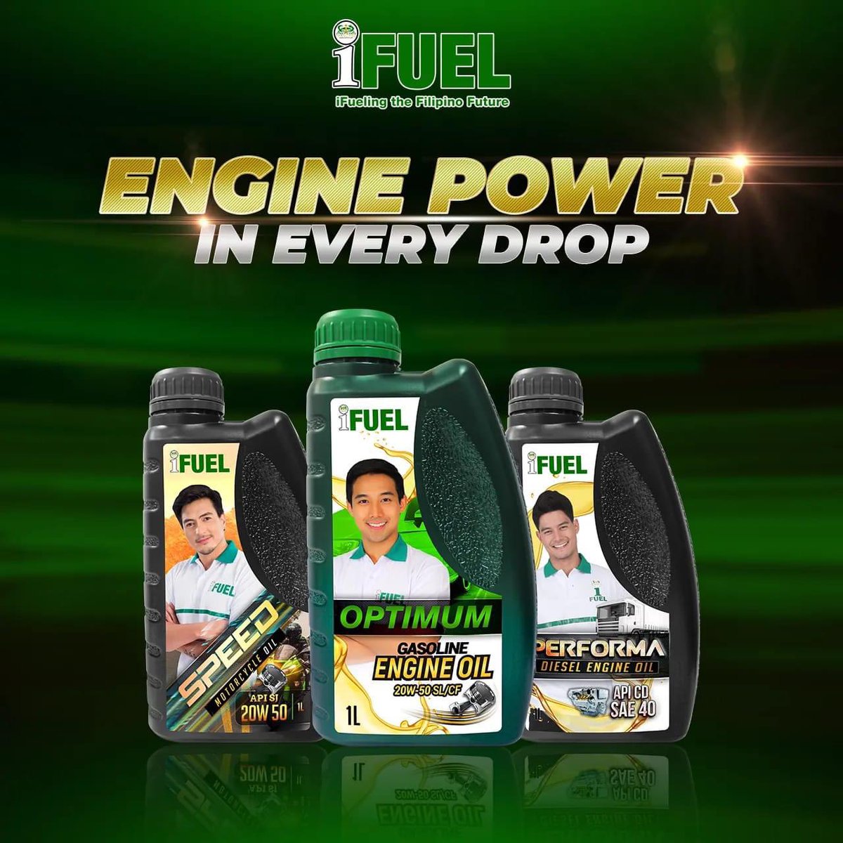 akosiKenChan's tweet photo. Your most precious vehicles deserve that tender loving care as well.
Weekend tune-up sounds good!
Engine power in every drop with these iFUEL motor oils!
Available at all iFUEL branches nationwide!
#iFUEL
#iFuelingTheFilipinoFuture
#iFuelGasolineStation
@krishtanabe https://t.co/ukolZPzmTX