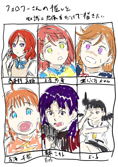 ヨハネが思いのほか分からなかった…笑
#フォロワーさんの推しが描きたい 