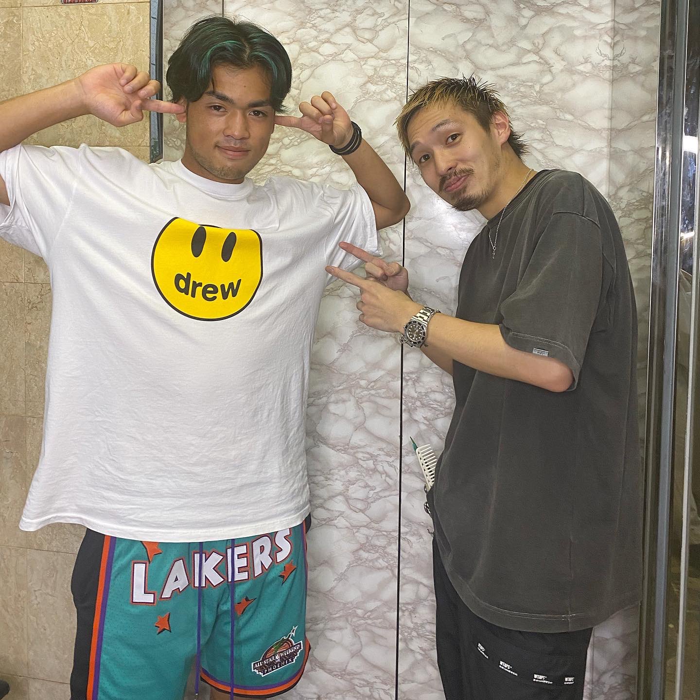 Ace Siena ユウキ カバちゃんthank You 前回よりカラー攻めました 横浜fマリノス 樺山諒乃介 サッカー Jリーグ 興国高校 大阪 堺 Ace横浜 Siena渋谷 ユウキさん指名 エメラルドグリーン エメラルドグリーンカラー ハイライトカラー