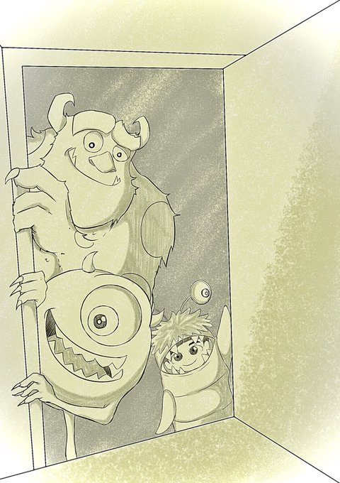 モンスターズ インクのtwitterイラスト検索結果 モンスターズ インクのtwitterイラスト検索結果