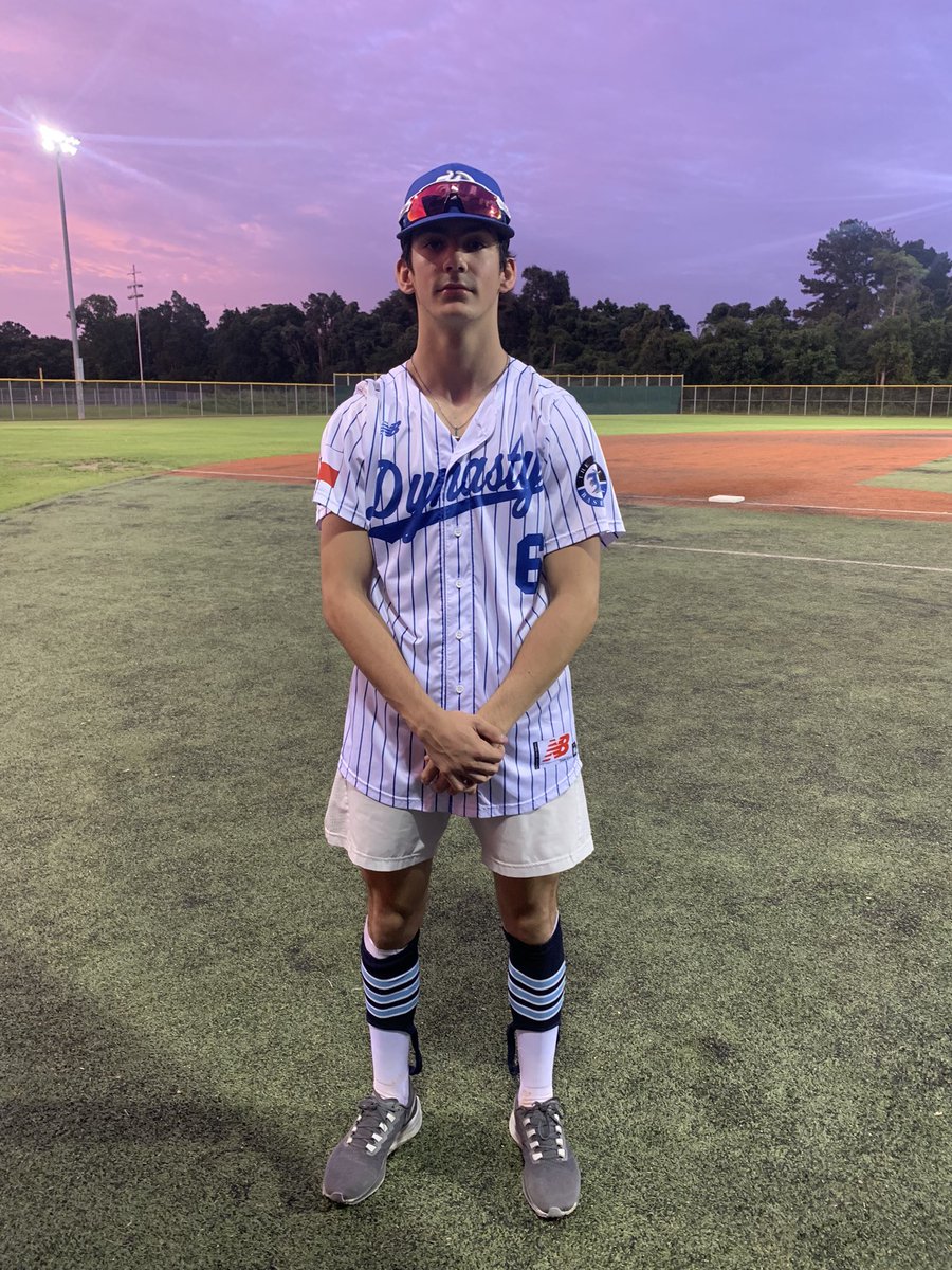 FiveToolTexas's tweet photo. F: @DynastyShowcase 2022 Harvey 2, Elite Squad Texas 0
PoG: Connor Johnson 4 IP, 4K, 2H, 0R
Hitter: Paxton Singleton 3-3, 2B, R

@2D_Sports @FiveToolTexas https://t.co/nb5lHOtpVh