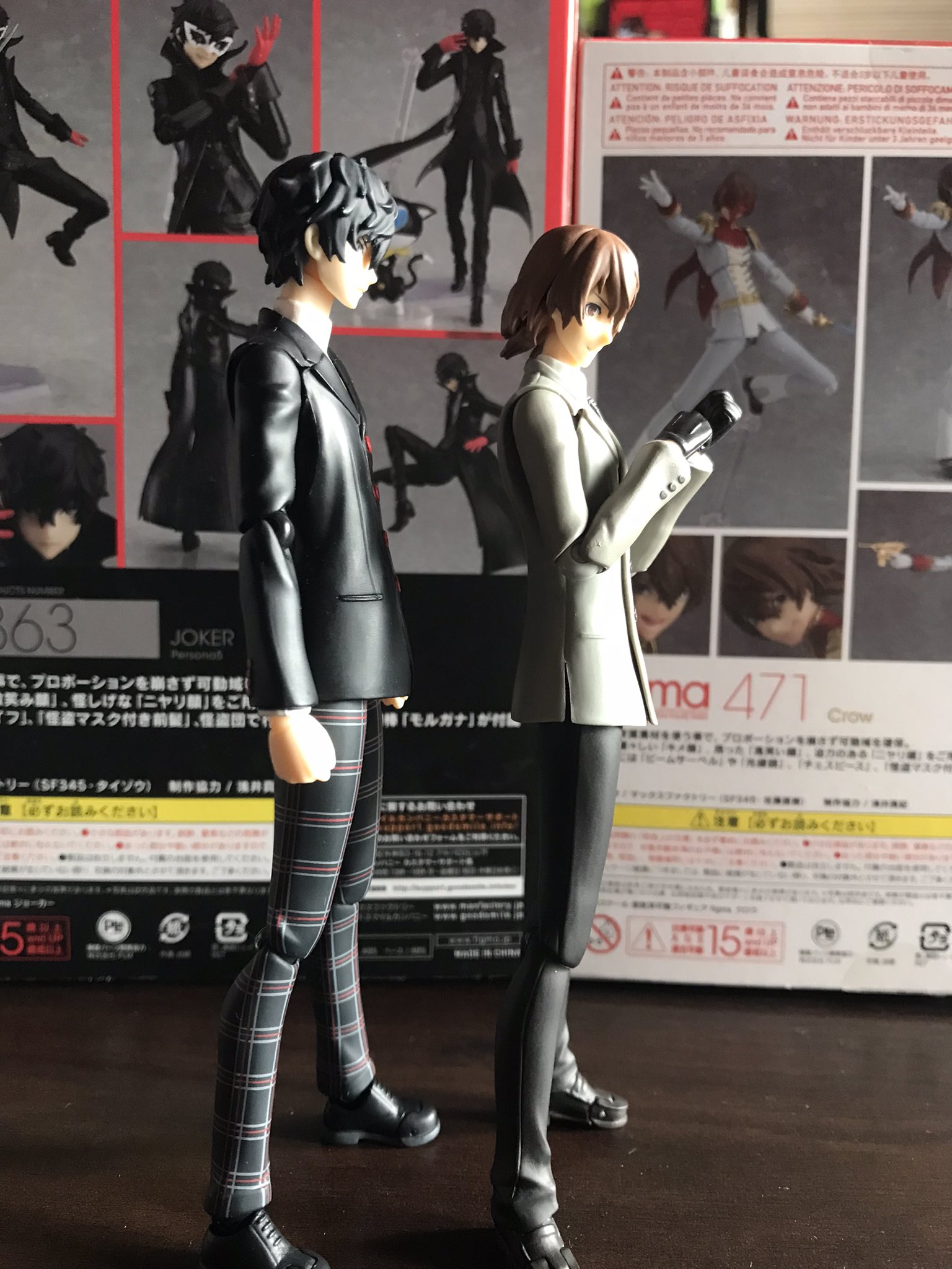 figma 明智吾郎 ペルソナ5 ザ・ロイヤル 【箱なし訳アリ