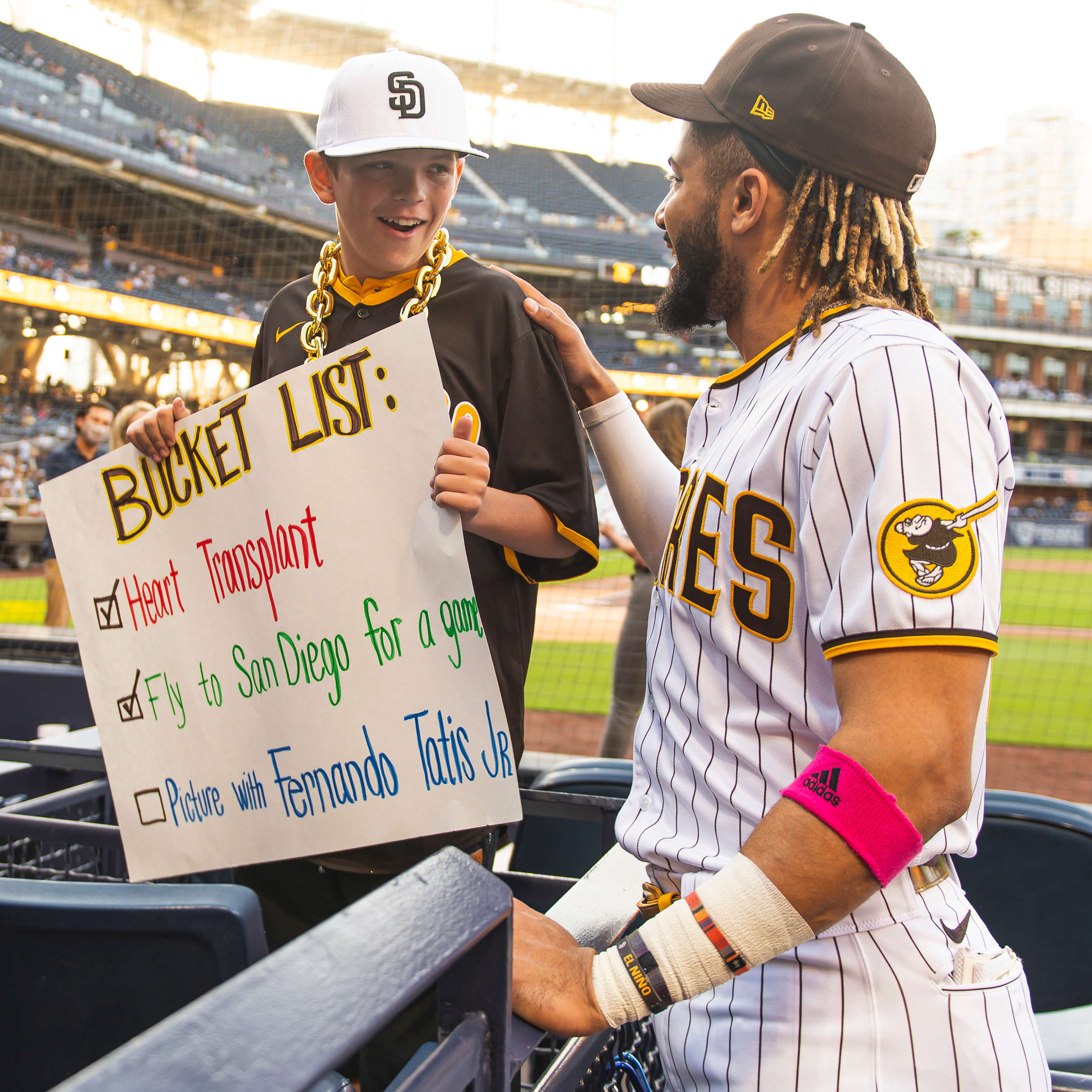 San Diego Padres on X: Full hearts 🤎💛  / X