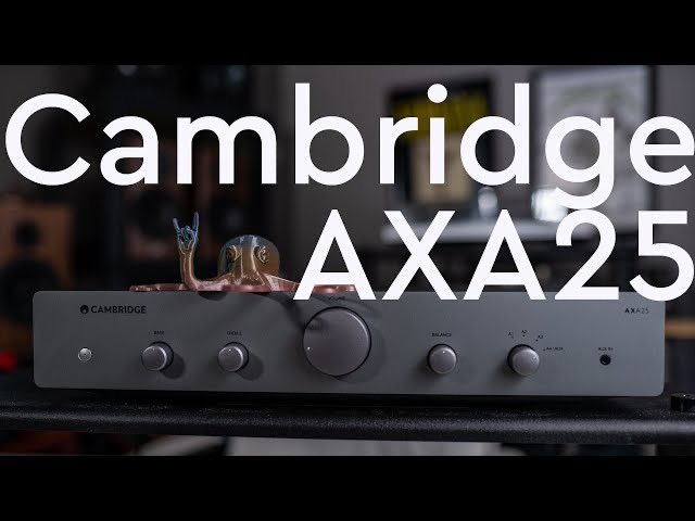 This thing is a steal! <a href="/CambridgeAudio/">Cambridge Audio</a> #audiophile #hifi Cambridge Audio AXA25 Amp Review - 25 Watt Budget Beast youtu.be/UCNyFdaSqbM