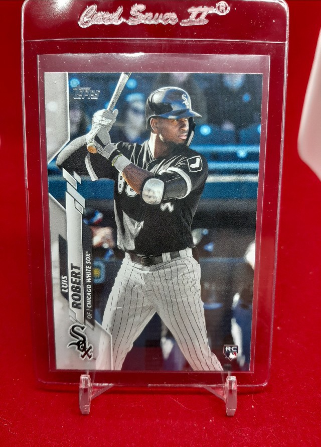 AppScouting's tweet photo. Level Up your collection by downloading the Scouting Report App and take it where ever you go! https://t.co/PpyDwg1nh4 #TheHobby #WhoDoYouCollect 2020 #Topps #Topps Luis Robert #White sox  #thehobby #sportscards https://t.co/RDr2ZsYB0r