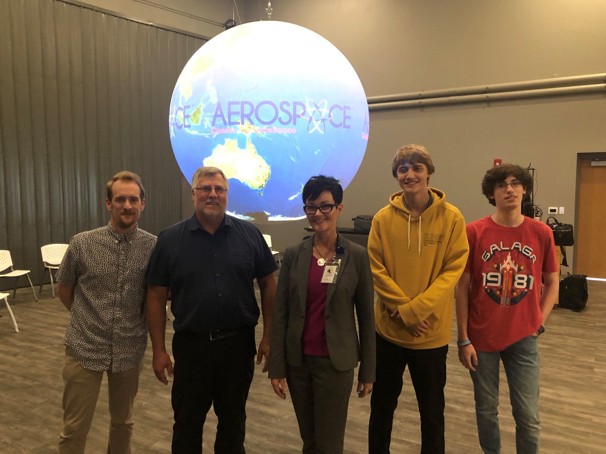 KarrieWikman's tweet photo. NOAA Science On a Sphere coming to Polk County interdisciplinary curricula soon! Thank you Aerospace Center for Excellence (ACE), NOAA Hurricane Hunters, BWC Visual Technology, and Polk curriculum team! #PolkSci #PolkSS @BWCVisualTech https://t.co/9QEyUsMIz5