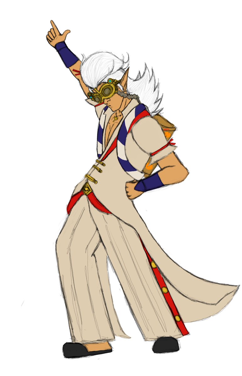 GalacticZyrus's tweet image. &quot;Strike a pose, Robbie!&quot; || #Robbie #YoungRobbie #AoCRobbie #AgeofCalamity #LegendofZelda