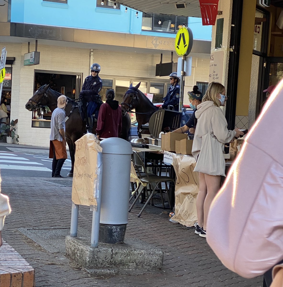 JulSmall's tweet image. And in the east, specifically Bondi last weekend