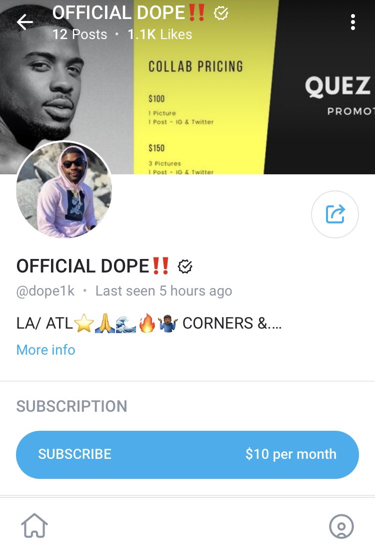 OnlyFanScammers's tweet photo. SCAM ALERT❗️❗️ YALL HE POST TEASERS ON TWITTER BUT NEVER POST THE VIDS ON ONLYFANS. Not even in the dms, so he gains the subs, gets the money and never post. Not even on his Snapchat either so DO NOT WASTE YOUR MONEY❗️❗️❗️❗️❗️❗️ Yeah the teasers be 🔥 but do not fall for it. https://t.co/dApX5fr7Rf