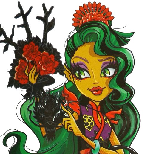 EastAsianOTD's tweet photo. Today’s East Asian character of the day is Jinafire Long from Monster High https://t.co/cfa8JNzWMw
