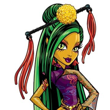 Today’s East Asian character of the day is Jinafire Long from Monster High