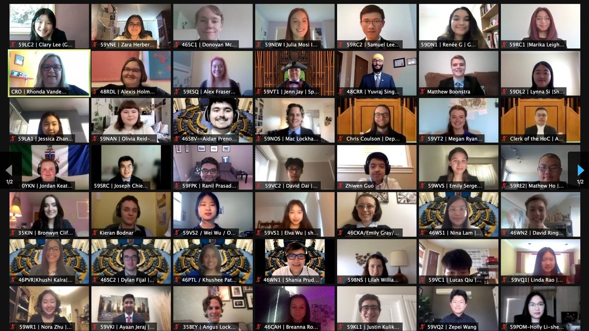 BCYParliament's tweet photo. BCYP was proud to host the 1st Canada Youth Parliament last weekend with members from @TUXISParliament, @ypmanitoba, @ontyouthparl & Yukon Youth Parliament! Check out our website to see everyone who made this event happen at https://t.co/4LC9UYkXS6. #CYP2021 #whyiYP https://t.co/JenyiLwftm