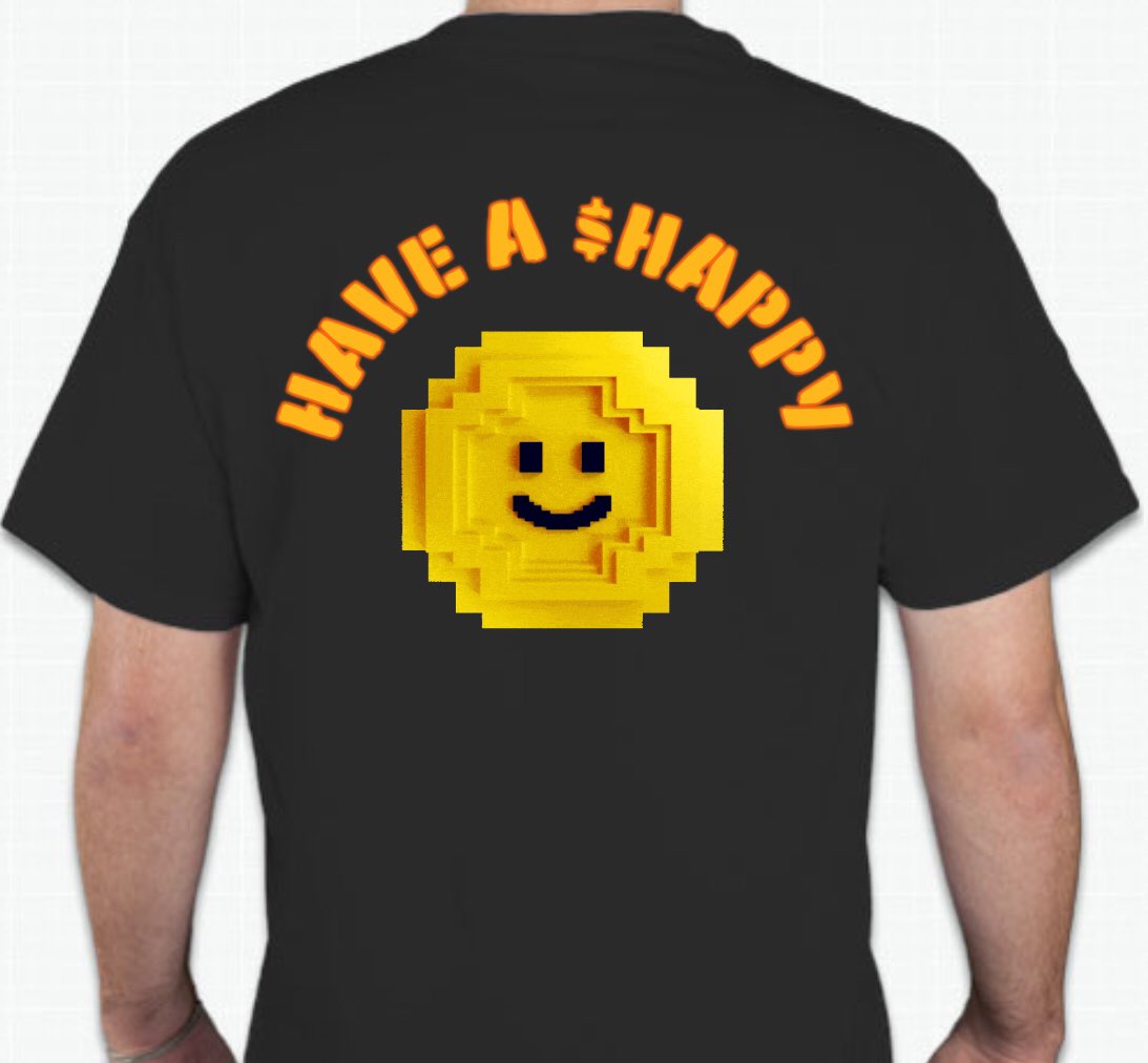 noid_80's tweet photo. @the_happy_coin #HappyMerch https://t.co/DZGrZt6Yb0