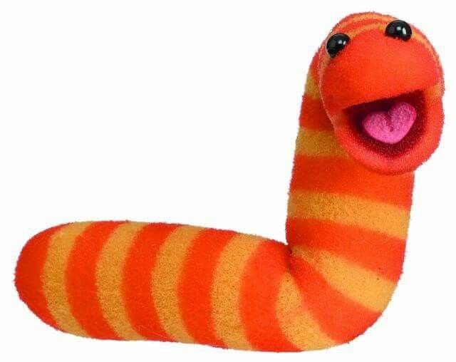 thinking about slimey the worm i love him so much