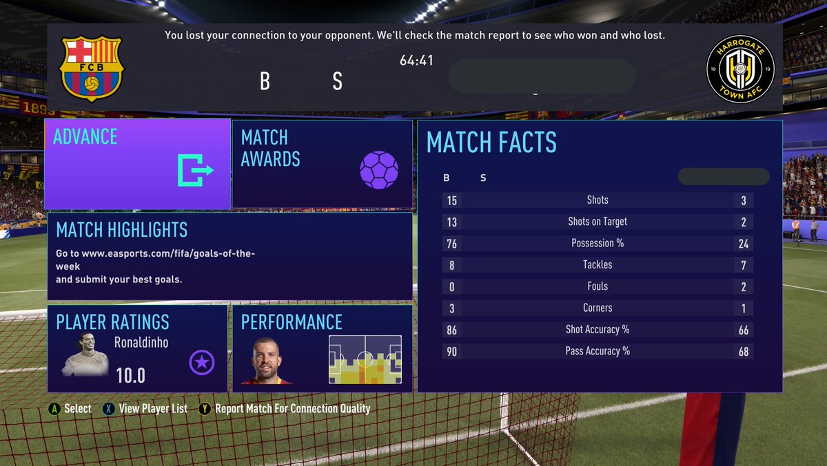 FUTBPM's tweet image. Take the ball, pass the ball.
Take the ball, pass the ball. 

Played like Prime Barca 😂

#FIFA21