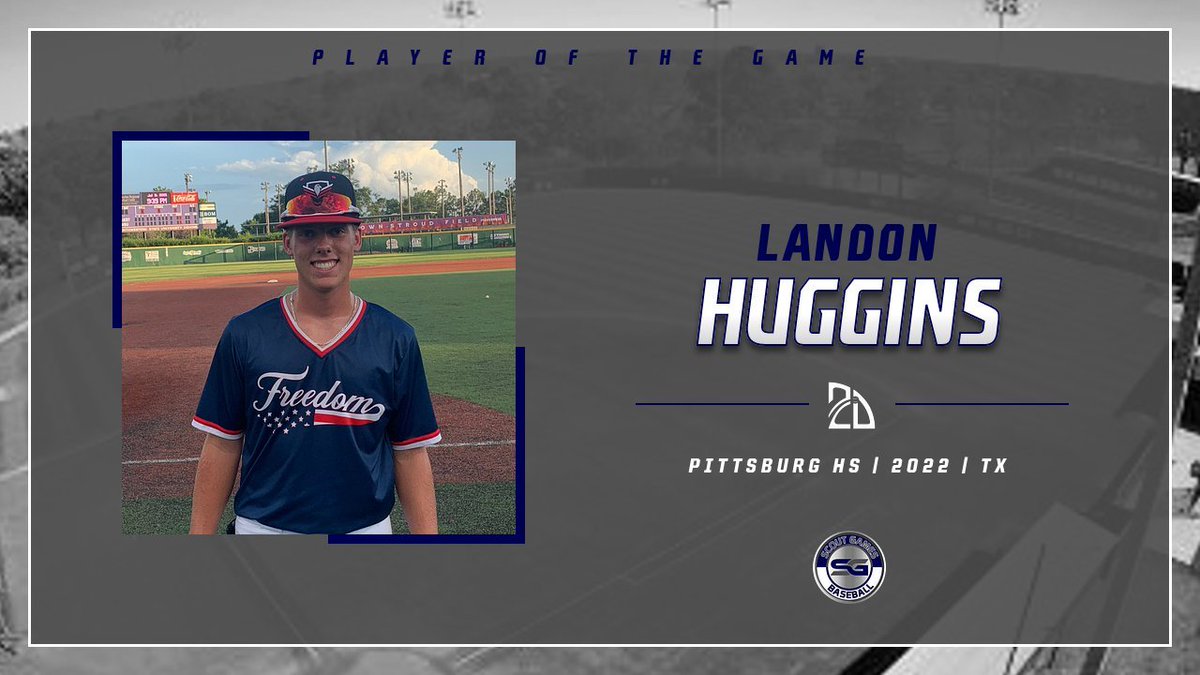 ⭐️#TopPerformer⭐️ Landon Huggins (@huggins_landon) 3-3, RBI Summer Team: Texas Freedom (@TXFREEDOM643) #ScoutGamesLA