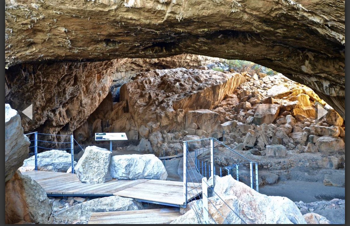 HelNvass's tweet image. Good morning @AdenaElementary Today’s coordinates are 37°25′24″N 23°07′56″E where humans first occupied this cave during the Upper Paleolithic, @ 38,000 BC. That’s right, stone ages. #neanderthals #teamadena #meonthemap #whileyouweresleeping #Lakotaonthemove #ΣπήλαιονΦράγχθι