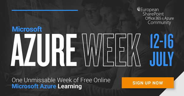 ESPC_Community's tweet image. Next week you can learn all about #AzureFunctions, #DAPR, #AzureIdentity, #AzureKeyvault, #AzureAdoption, #Security, #GitHub, #Terraform, #AzureFirewall, #PowerAutomate, #SQL, #PowerShell, #DataLake, #LogicApps and MORE sharepointeurope.com/azure-week/