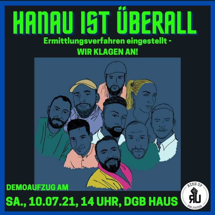 i_furiosi's tweet photo. Riseup ruft heute um 14 Uhr zur Demonstration in ##Duesseldorf
Unzählige Fragen zur rassistischen Mordnacht bleiben - unterstützen wir die Angehörigen der Opfer in ihrer Forderung nach Aufklärung!
#Hanau #dus1007 https://t.co/mPWzINp4C6