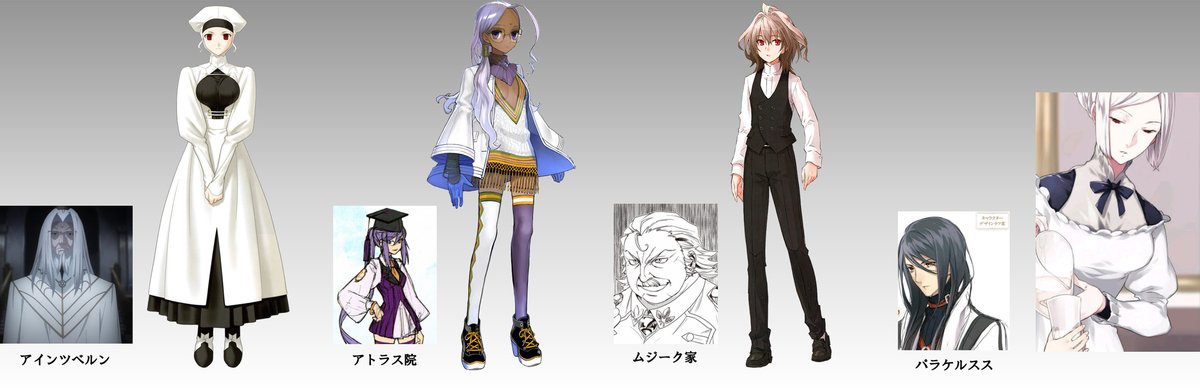 Fate 型月が誇るハイスペックなホムンクルス達 Fate 型月が誇るハイスペックなホムンクルス達