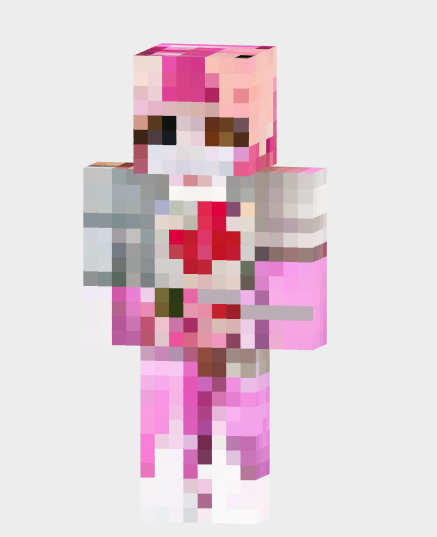 9756745645s's tweet photo. "can CLIP+VQGAN generate a Minecraft skin?"

if you use an existing skin as a base and set the learning rate low enough, kind of! https://t.co/6d72ZVUDA0
