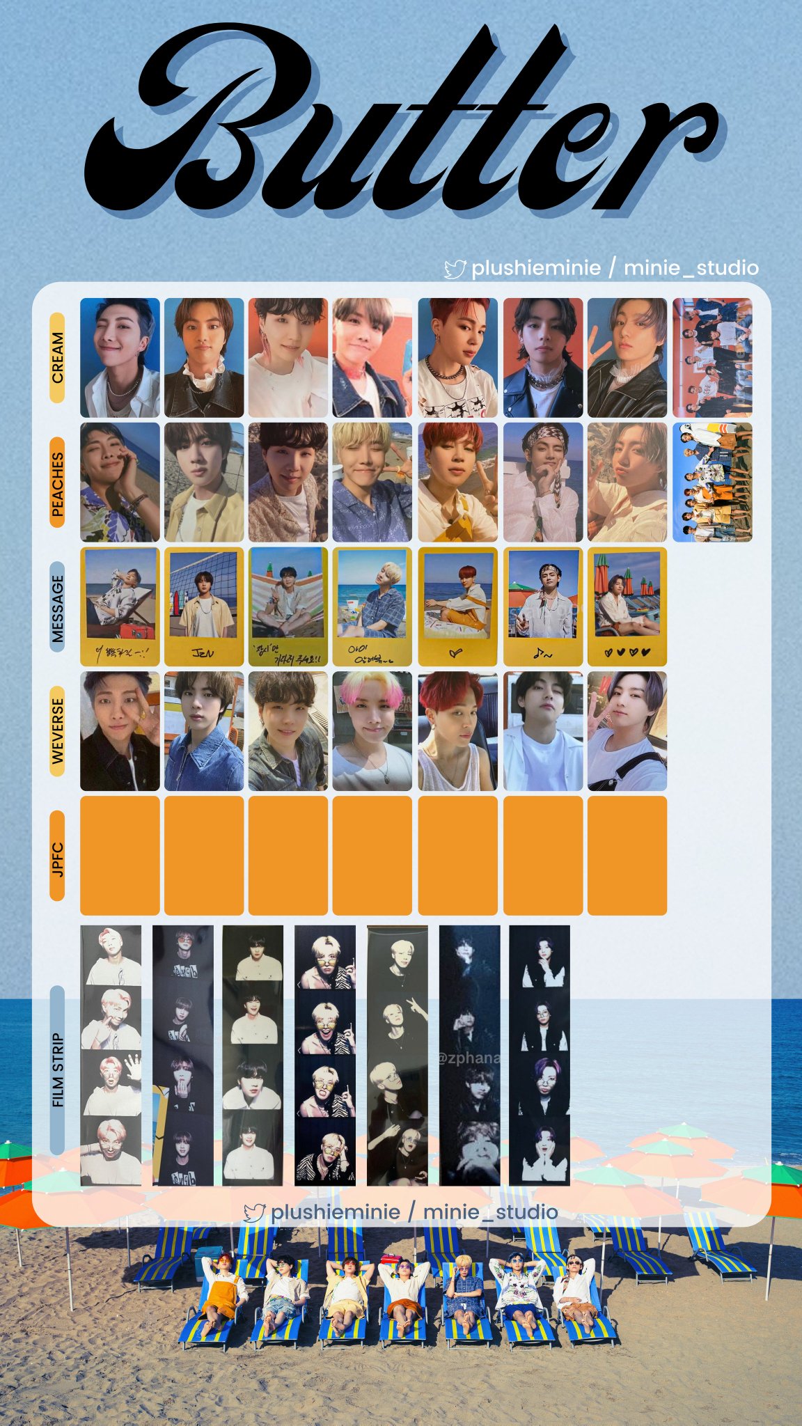 Amazon.com: (NOT AUDIO CD!!) BTS Butter Album WEVERSE GIFT