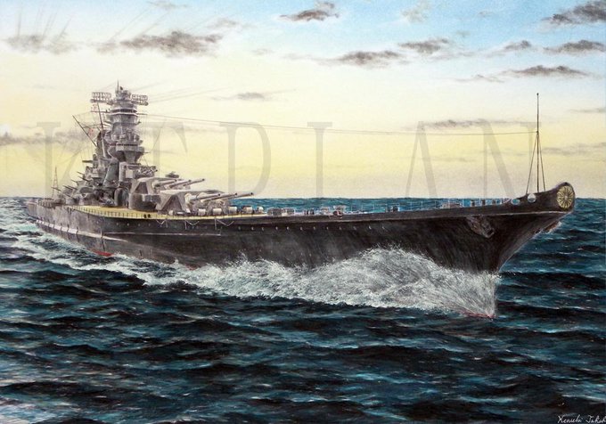 戦艦大和のtwitterイラスト検索結果