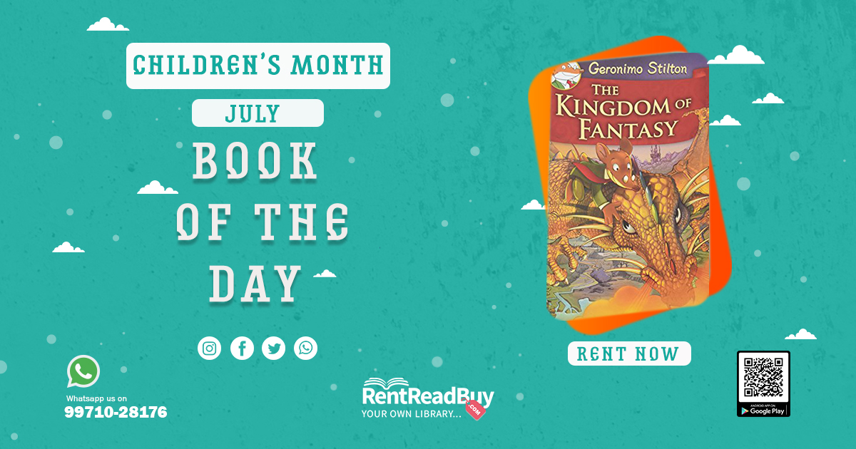 rent_read_buy's tweet photo. Book of the day: The Kingdom of Fantasy by Geronimo Stilton
Rent A Book | Request A Book | Donate A Book | Promote A Book | Writer's Corner
#writing #rentbooks #saveTreesRentBooks #booklovers #saveTrees #rentwithrrb #readwithrrb #rentreadbuy https://t.co/GAR9SRSQX9