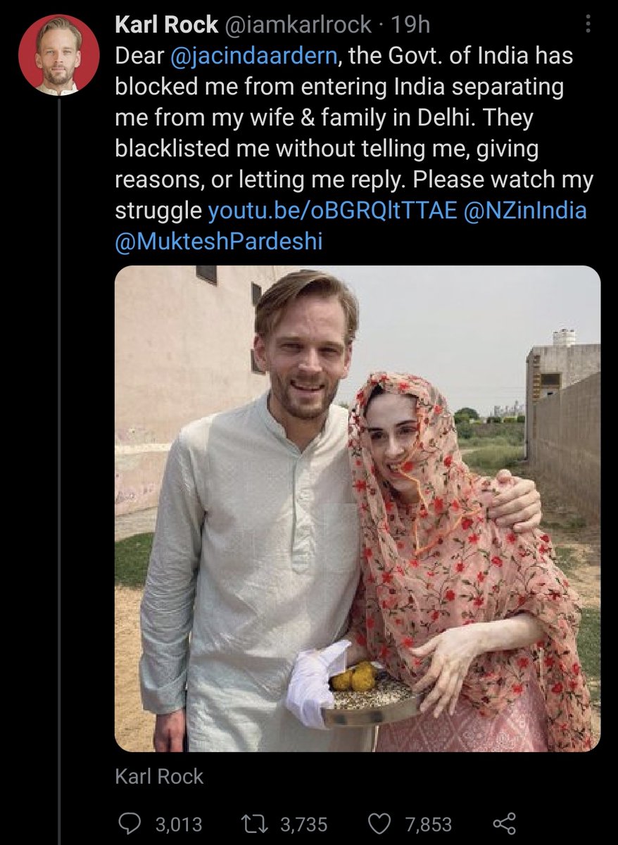 LetusbacktoNZ's tweet image. Karl Rock Dear Prime Minister Jacinda Ardern blocking 1000 offshore migrants who already have valid "POST-STUDY WORK VISA" &amp;amp; multiple entries.
It's 15 months now she closed the border and till now 120K people allowed to travel to New Zealand but PSWV holders struggling like hell.