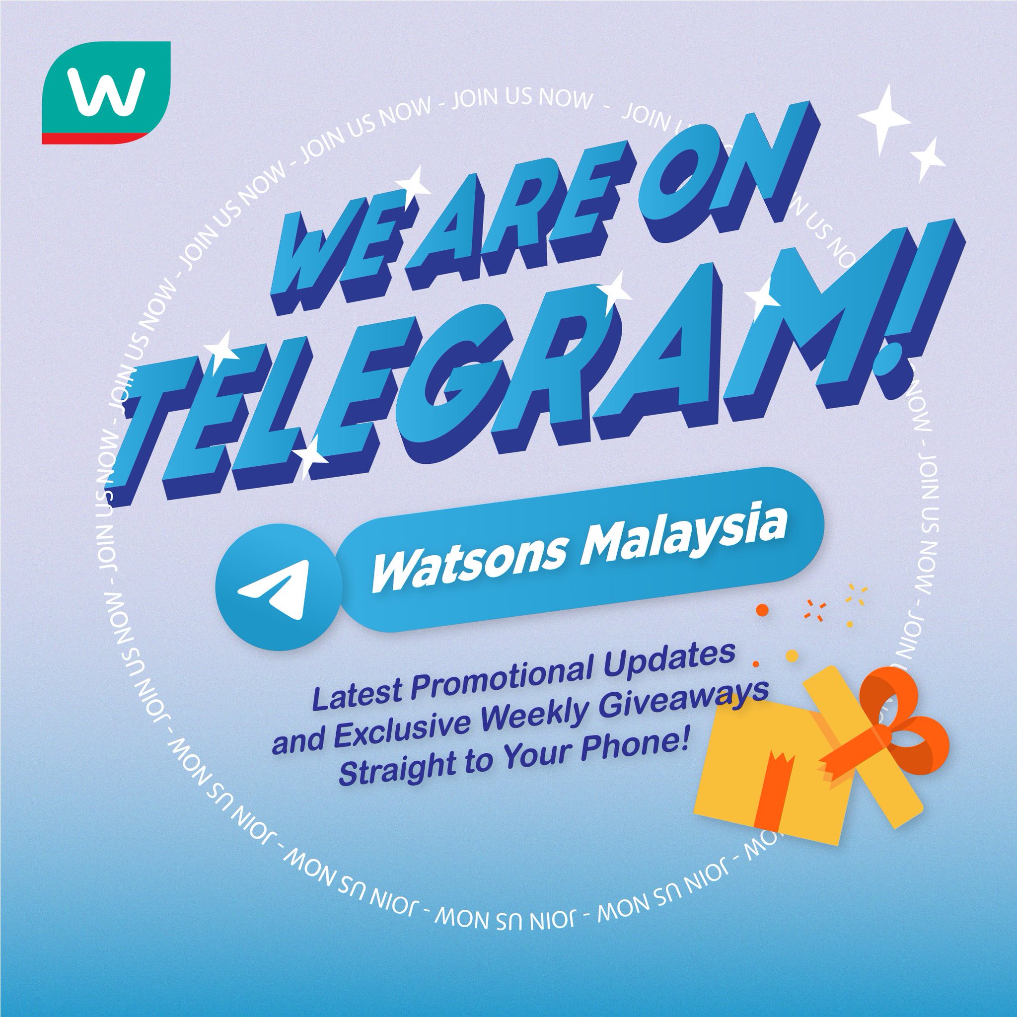 Watsons Malaysia On Twitter Hey Kakiwatsons ёяшш We Are On Telegram
