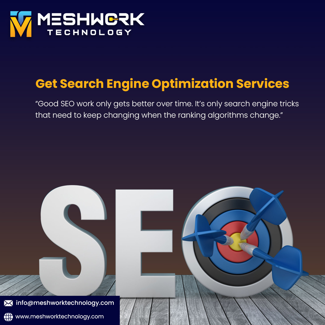 MeshworkT's tweet image. MESHWORK TECHNOLOGY, best SEO Company in Kolkata, India providing customized ROI focused SEO solution and also offering the clients with the best organic results. 
Visit here: meshworktechnology.com
 #seocompaniesinindia #optimizingseo #meshworktechnology