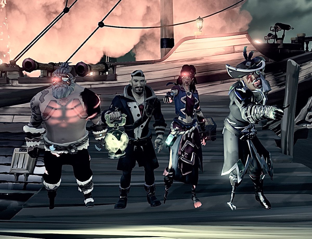 Sure, you love <a href="/SeaOfThieves/">Sea of Thieves</a>. But did you make your crew their own merch? We’ve been playing at The Cutlass Wonders since launch and my GOD we’ve had some adventures. How great are these crew shirts?! ❤️🙌🏽