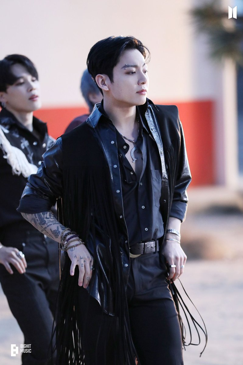 Jungkook @ Permission to Dance MV Photo Sketch (1/2)