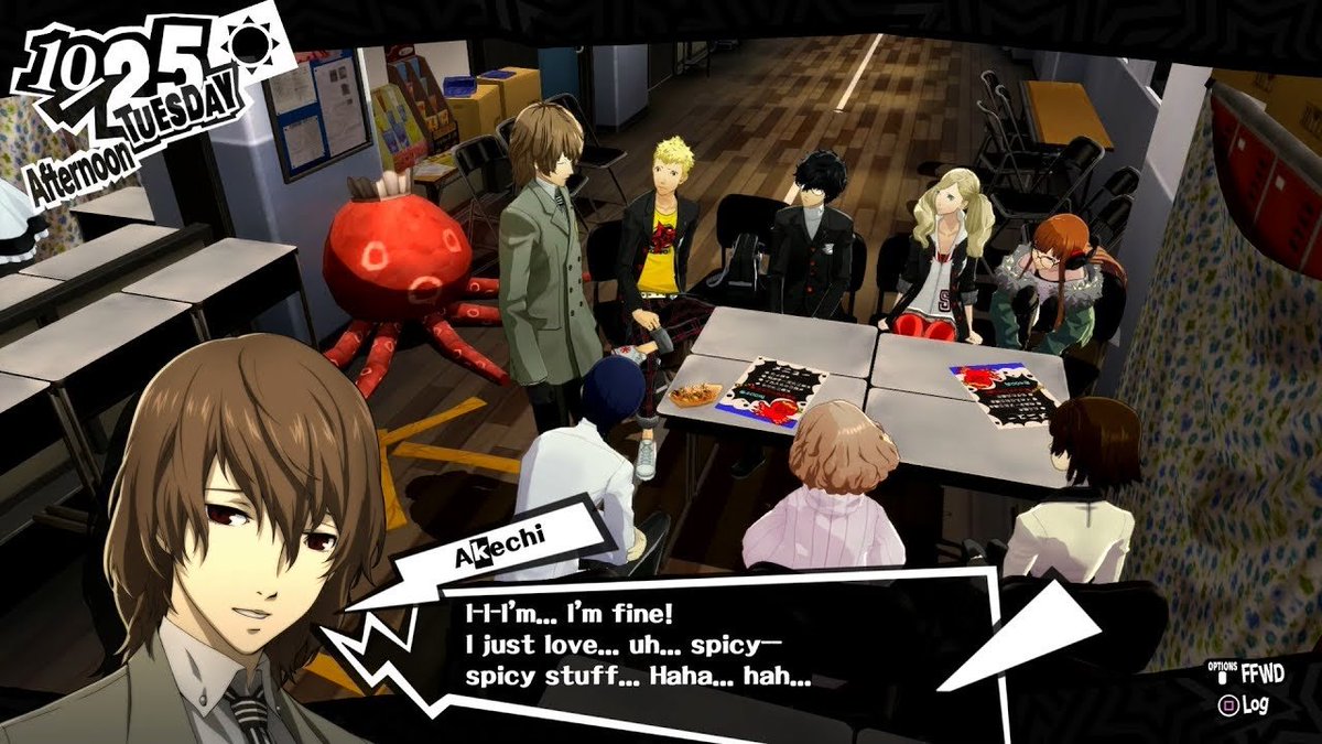 fruityOTD's tweet photo. The fruity and pathetic character of the day is Goro Akechi from Persona 5! https://t.co/1pRsUgZoQ2