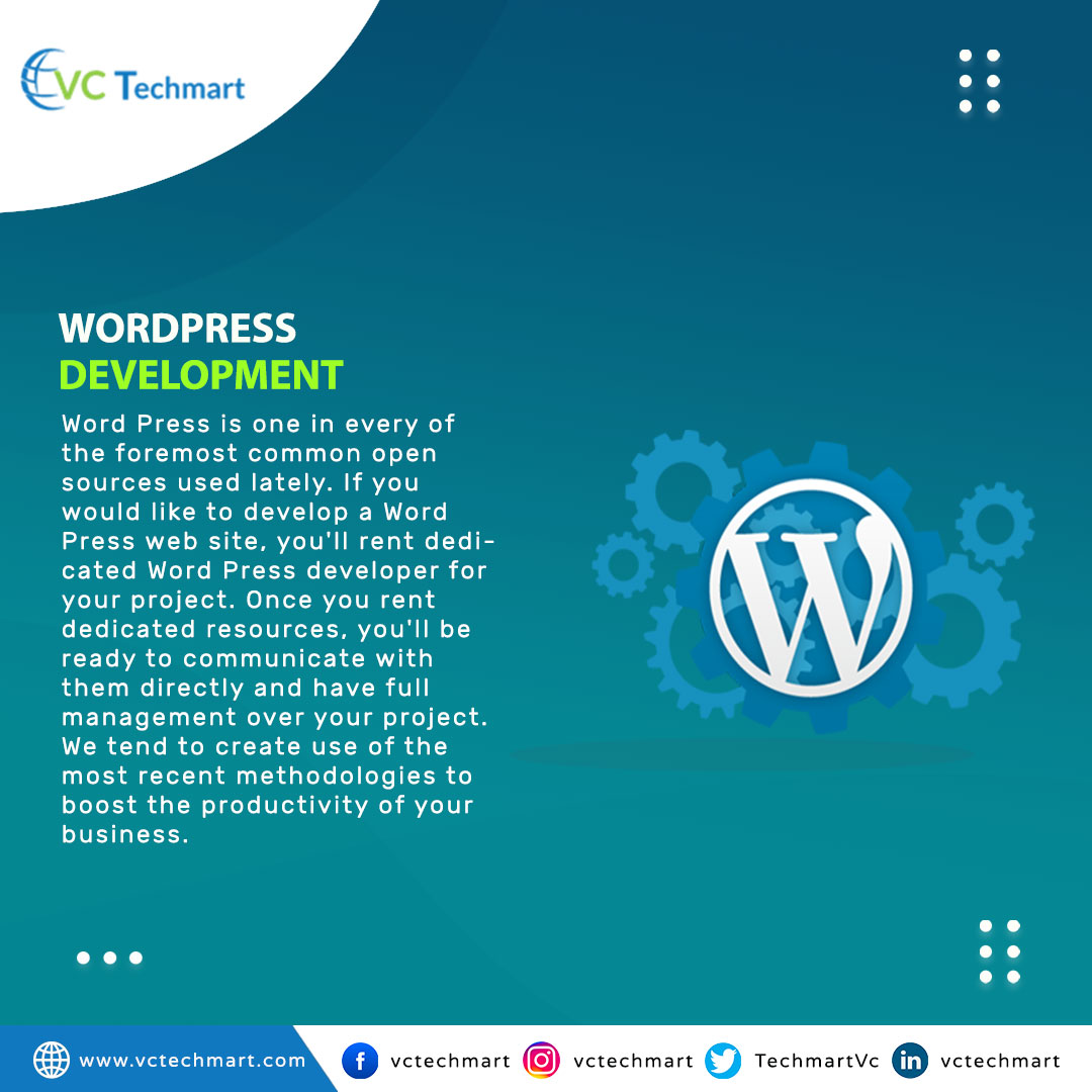 TechmartVc's tweet image. Get best WordPress Development at VCTechmart

#vctechmart #wordpressdevelopment #webdesigning #phpdevelopment #webtoappdevelopment #magentodevelopment #frontenddevelopment #woocommercedevelopment #ecommercedevelopment #wordpressappdevelopment #brandidentity