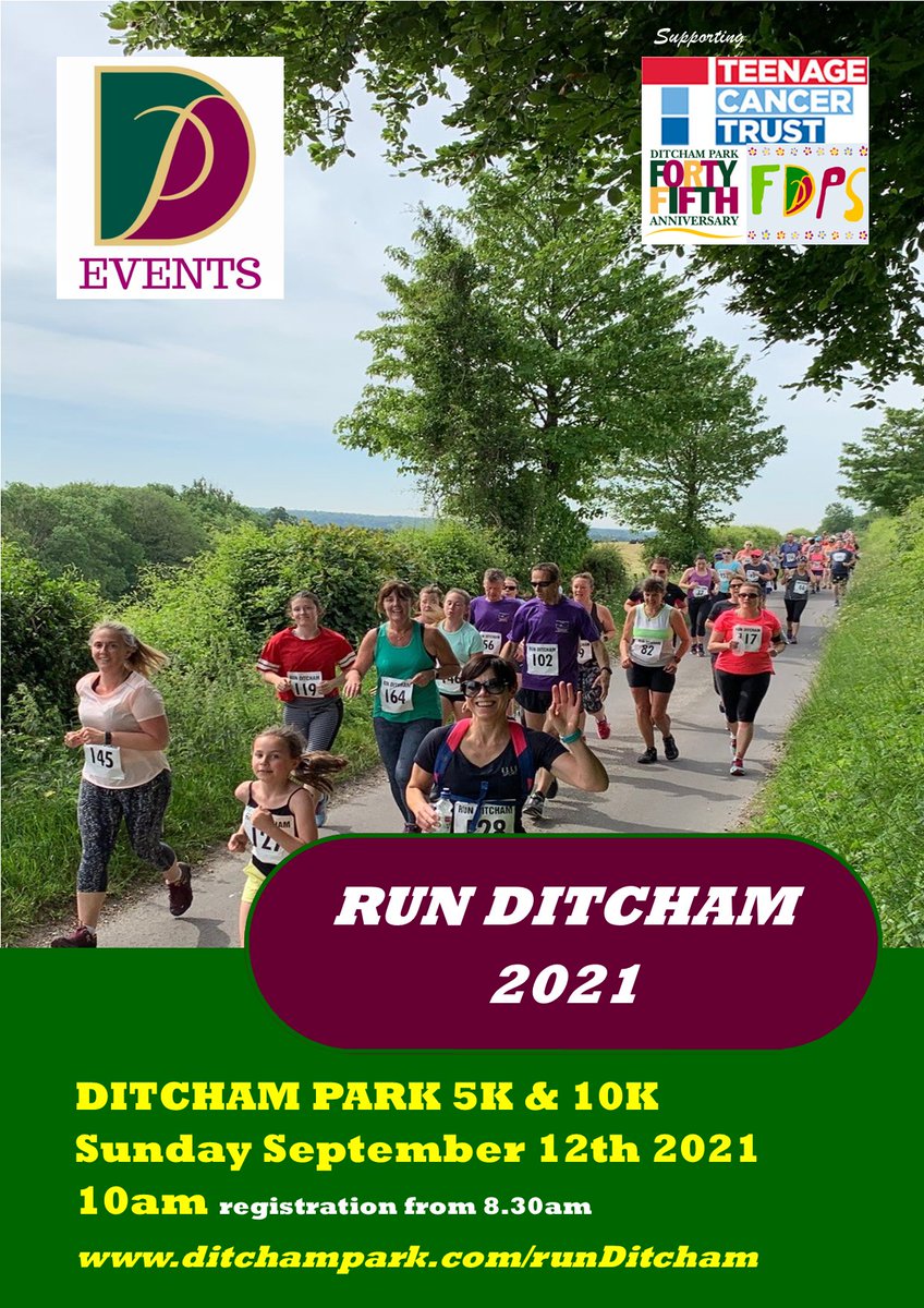 DitchamEvents's tweet photo. The Countdown Clock is running!  Early Bird special pricing runs out in (count them!) 21 days!  
Superb routes (5 or 10K) with profits to @TeenageCancer what is not to like?  #trailrunning #5K #10K #hampshirerunning https://t.co/XnMK8RVO2A