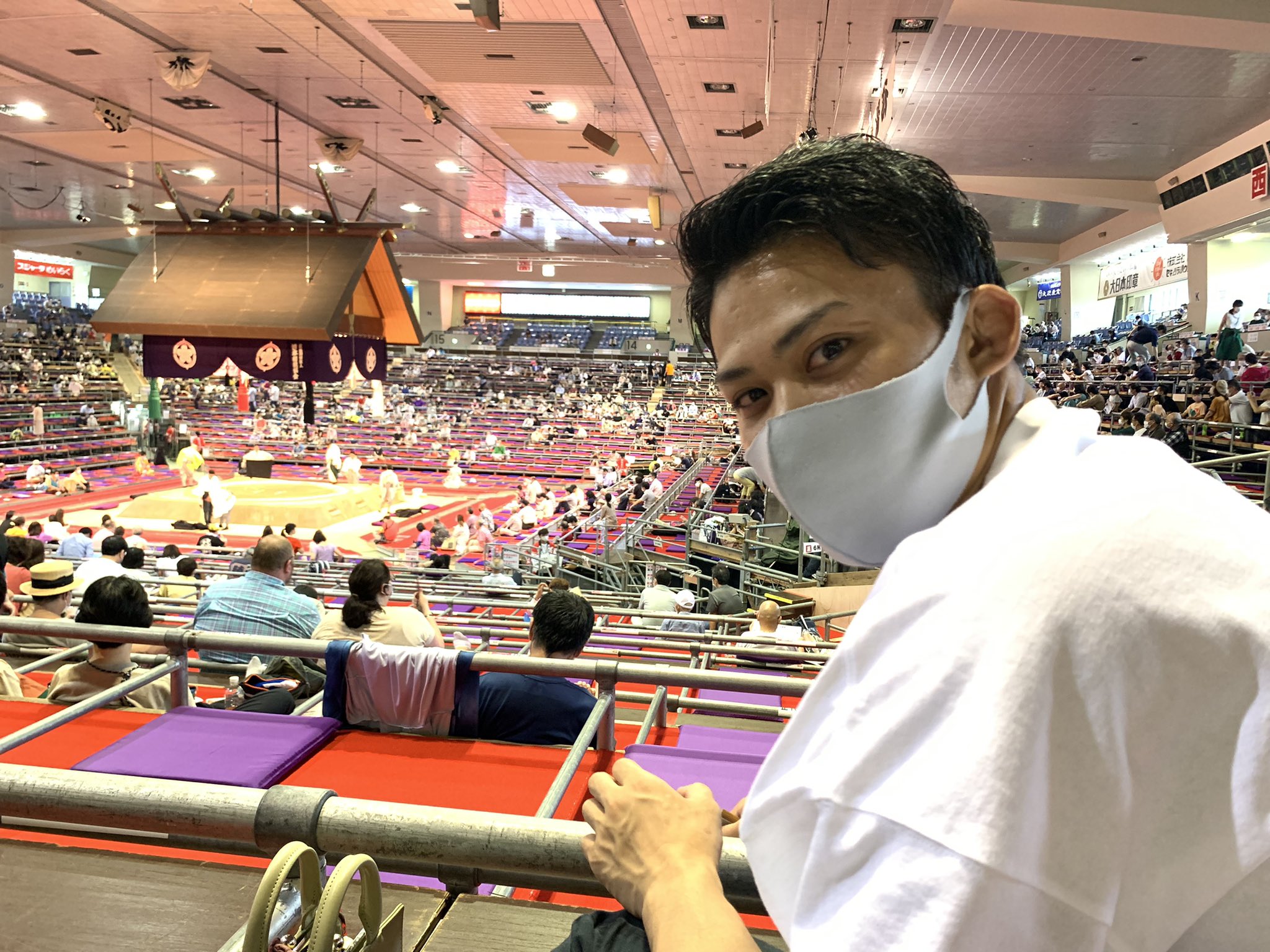 大相撲 名古屋場所 1人マス（大相撲'20.7月場所感想「一人
