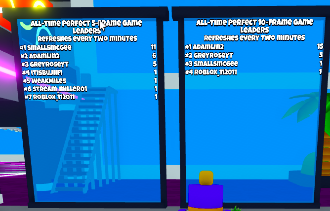 SkyBisonGames's tweet photo. In an exclusive but elite club, our perfect game leaders are. https://t.co/jFysP4HxuQ