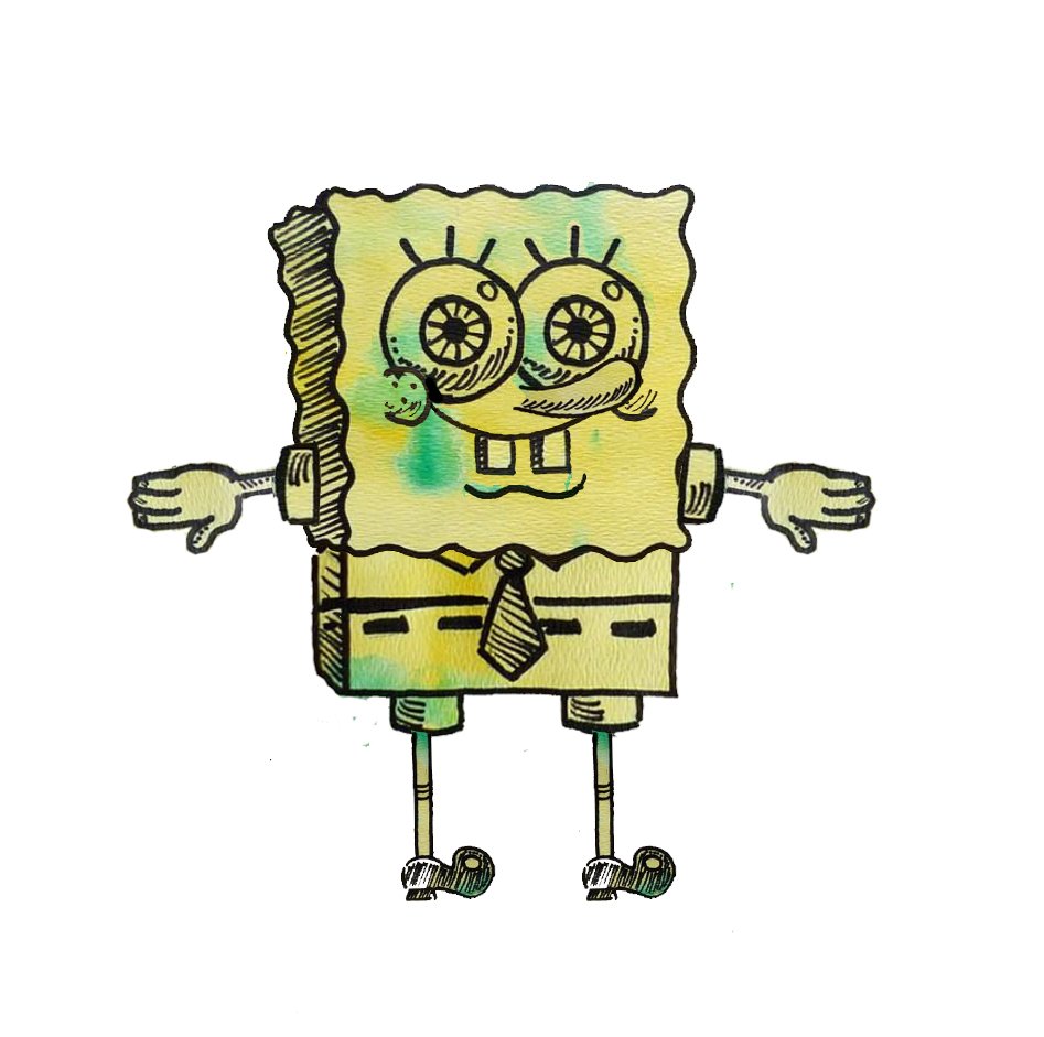 The Art of SpongeBob on Twitter "A painting by Stephen Hillenburg