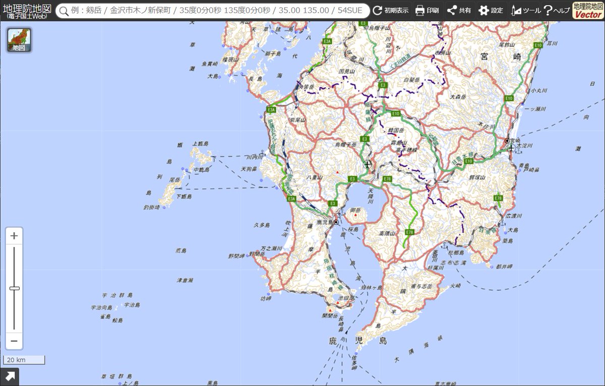 地理院地図 国土地理院では 九州地方の大雨を注視しています T Co Rdzmxyhdu9 この大雨に関する防災地理情報を提供しています T Co Qc9cbxvte3