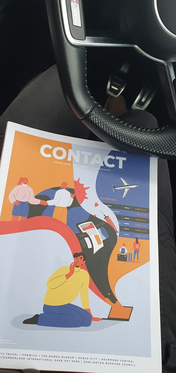 My Saturday morning reading whilst waiting for ballet class to finish 😄 <a href="/NEEContact_/">CONTACT</a> 
Featuring @NEEChamber members <a href="/HaysTravel/">Hays Travel</a> <a href="/FenwickStores/">Fenwick</a> <a href="/TheBowesMuseum/">The Bowes Museum</a> <a href="/VisitNland/">Visit Northumberland</a> <a href="/darlingtonbc/">Darlington Borough Council</a> <a href="/dancecity/">Dance City</a> <a href="/drummondcentral/">Drummond Central</a> <a href="/Chamber_Awards/">Chamber_Awards</a>